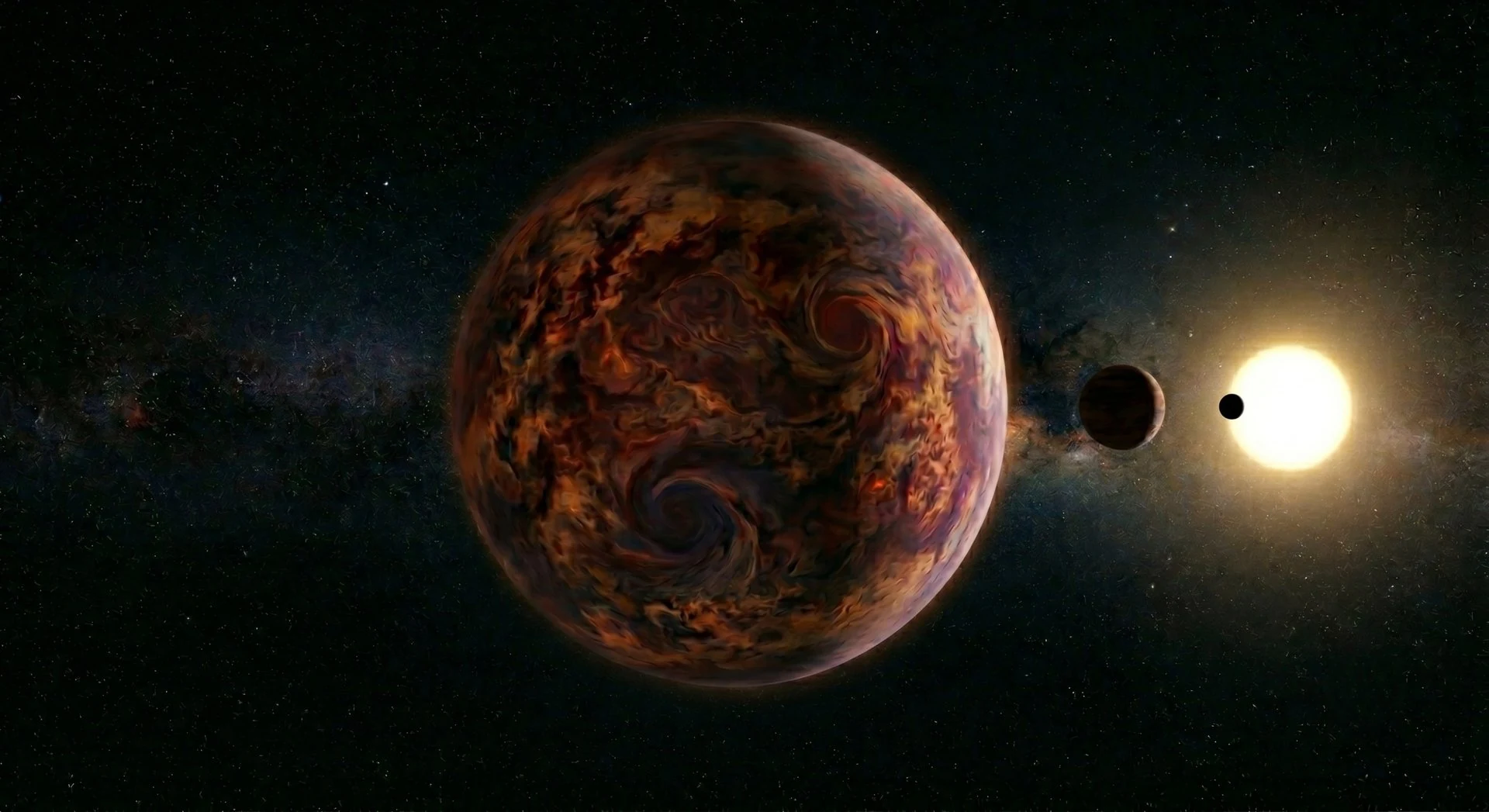 Astronomers Characterize "Improbable" System Shaped by Brown Dwarf